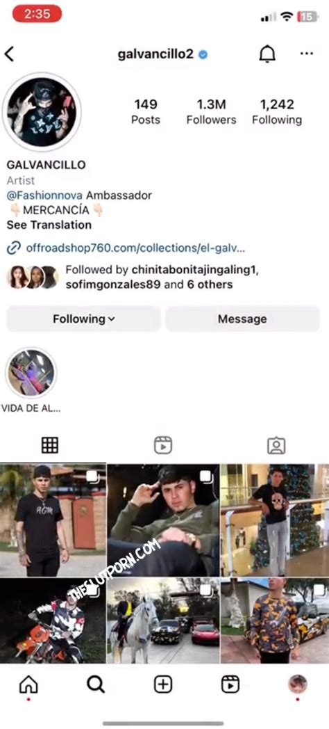 galvancillo leaked story|Watch El Galvancillo leaked Instagram Story